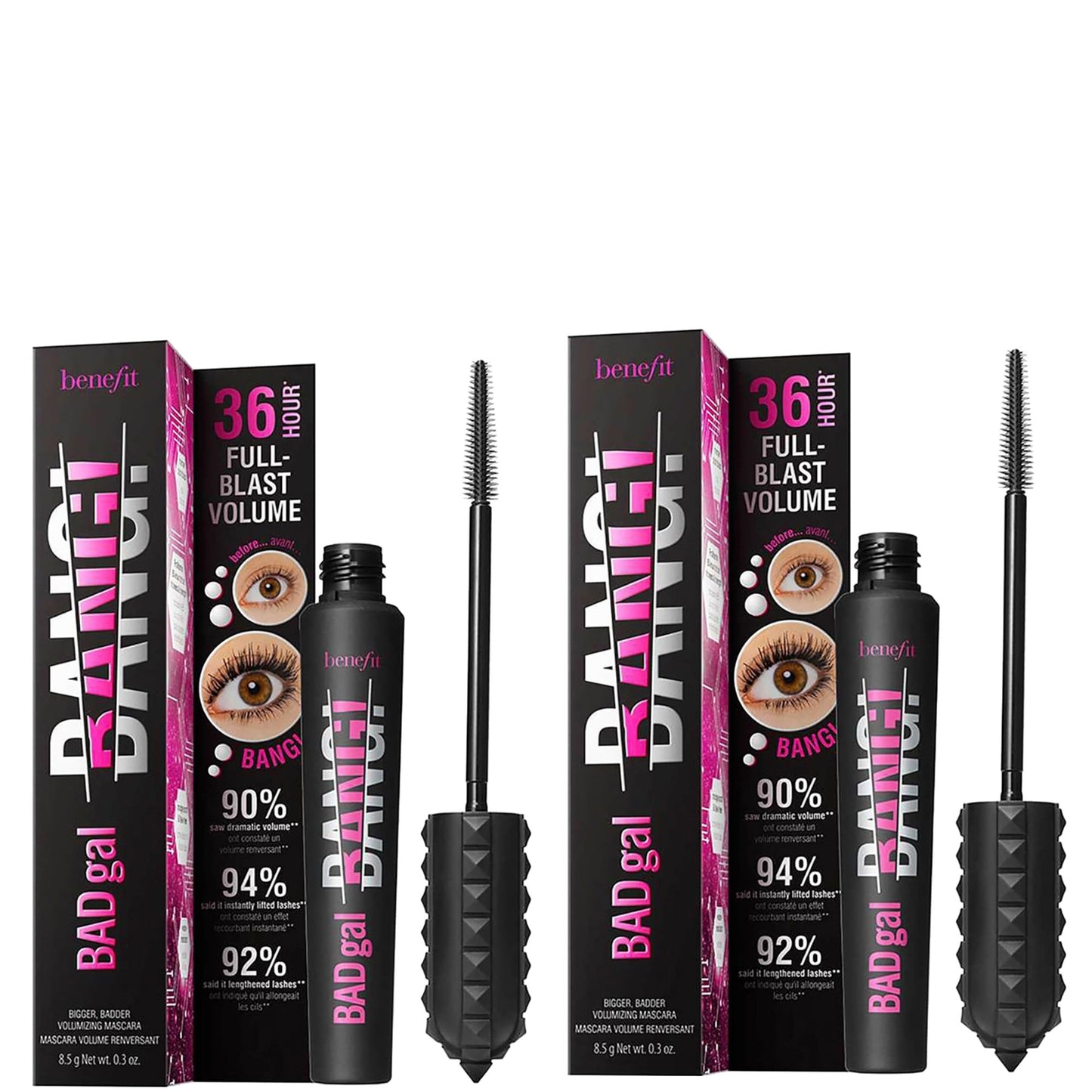 Benefit BADgal Bang! Volumizing Mascara Duo - Pitch Black