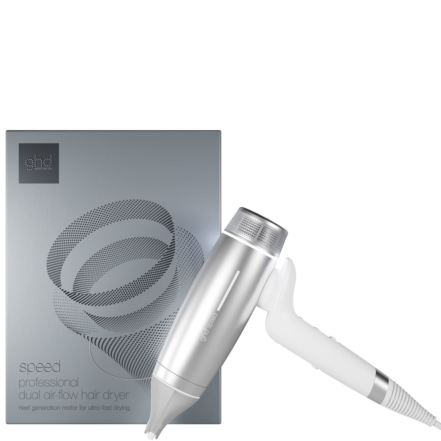 ghd White Speed and Bodyguard Heat Protect Spray Bundle - Product Details
