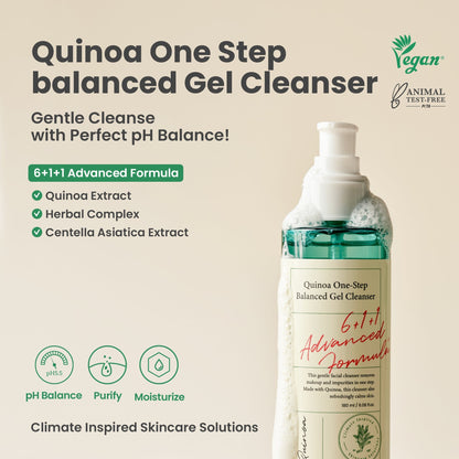 AXIS-Y Quinoa One-Step balanced Gel Cleanser - Product Details