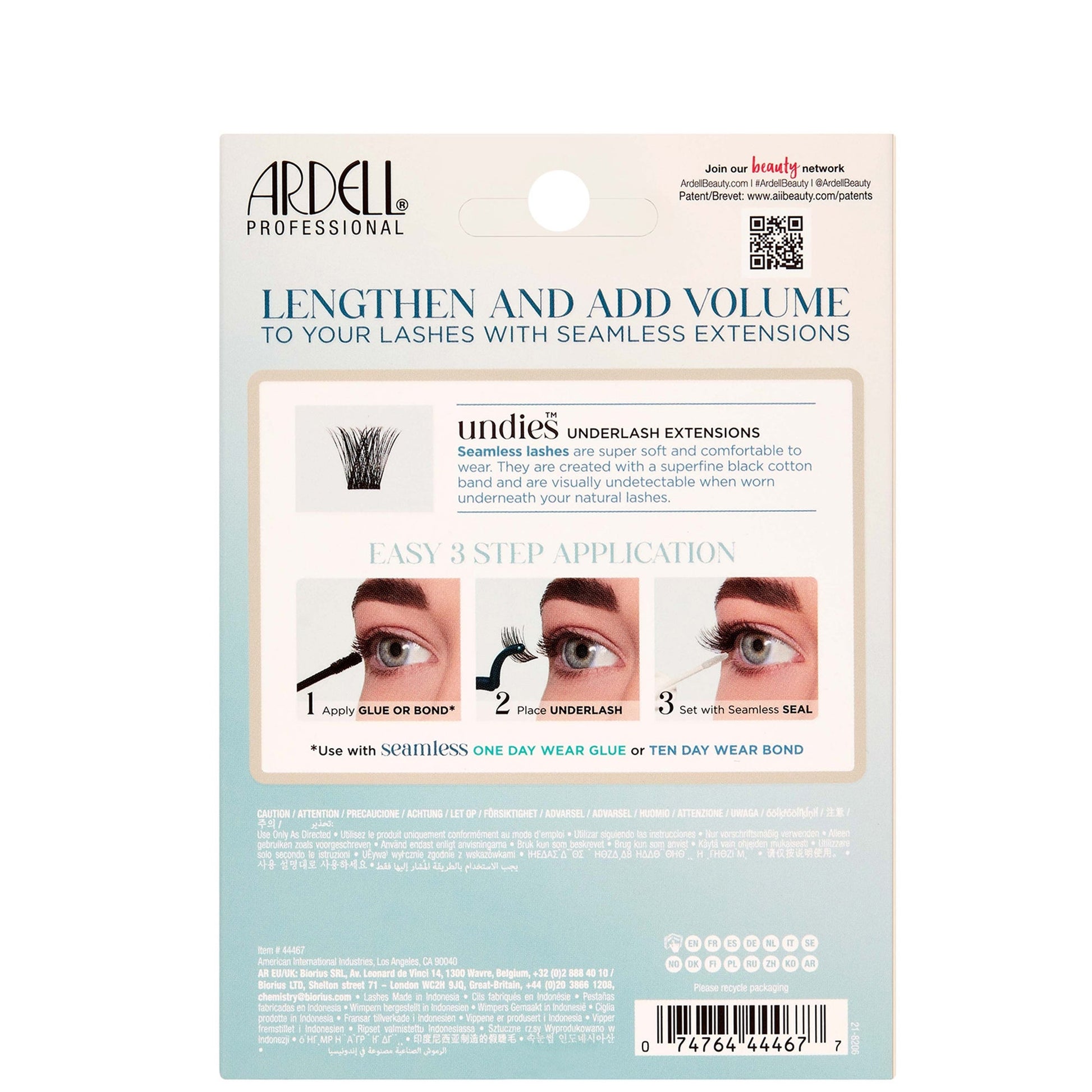 Ardell Seamless Wispies 100 Clusters - Application