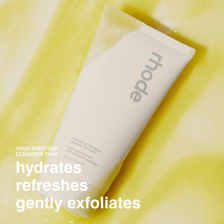 rhode Pineapple Refresh PGA Daily Cleanser - Application