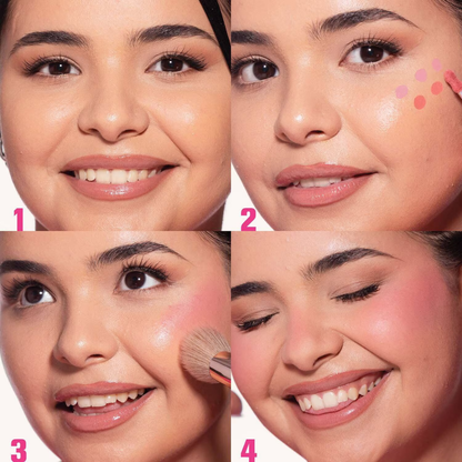 Huda Beauty Baby Blush Duo Cotton Candy and Peach Sorbet - Image 4