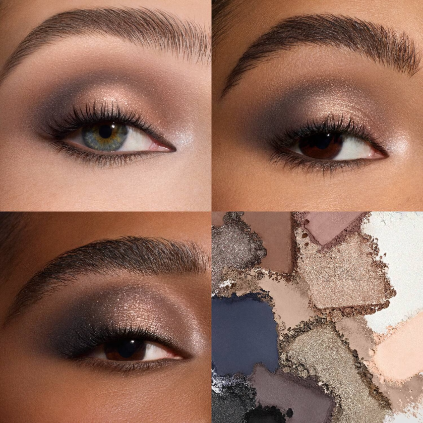 Makeup By Mario Ethereal Moonlight Eyeshadow Palette - Application