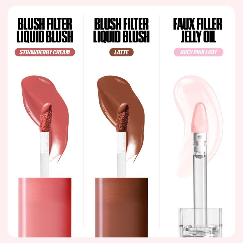 Huda Beauty Lip & Cheek Best-Sellers Bronze Nudes Set - Product Details