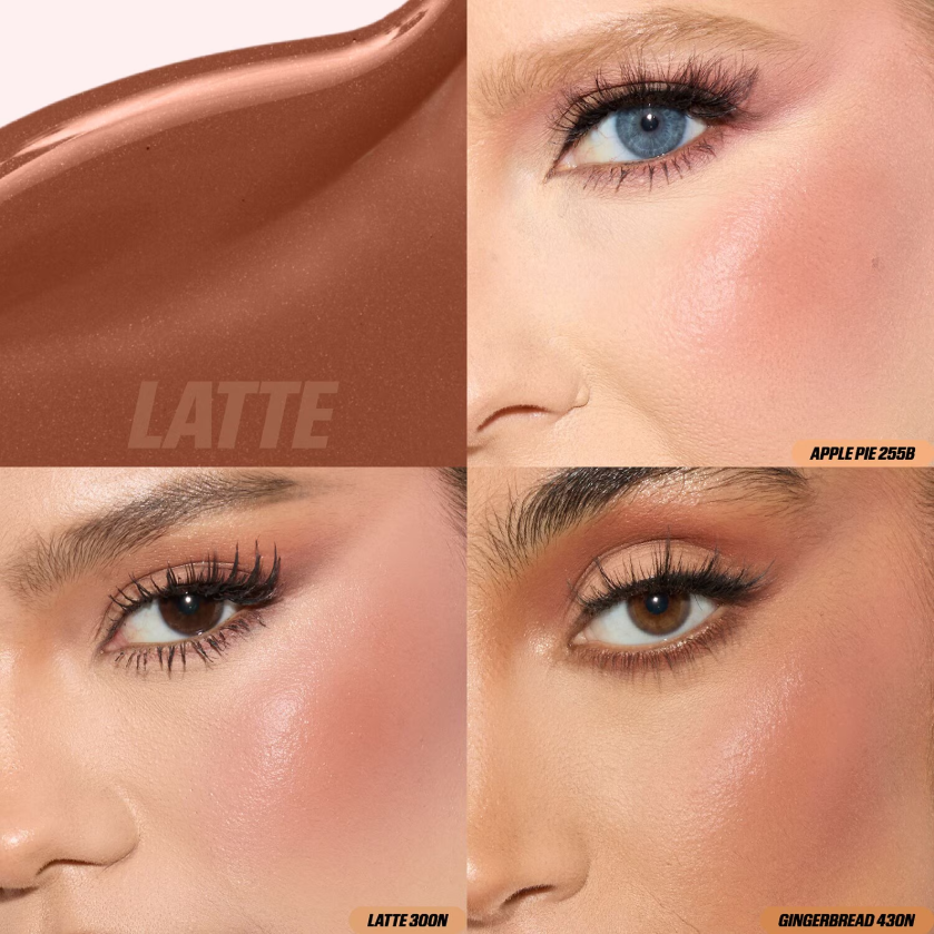 Huda Beauty Lip & Cheek Best-Sellers Bronze Nudes Set - Image 4