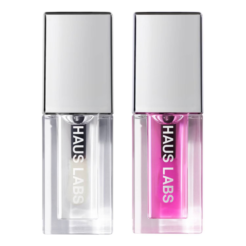 HAUS LABS Mini PhD Lip Oil Duo