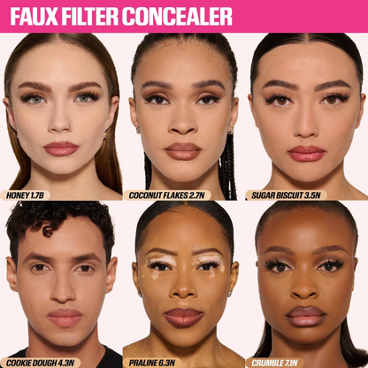 Huda Beauty Mini #FauxFilter Luminous Matte Liquid Concealer - Application